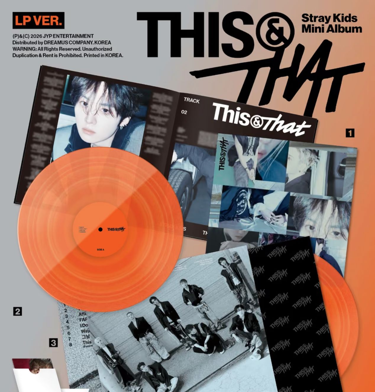 STRAY KIDS - THIS & THAT (LP VER.) (LIMITED) + Soundwave Gift Nolae