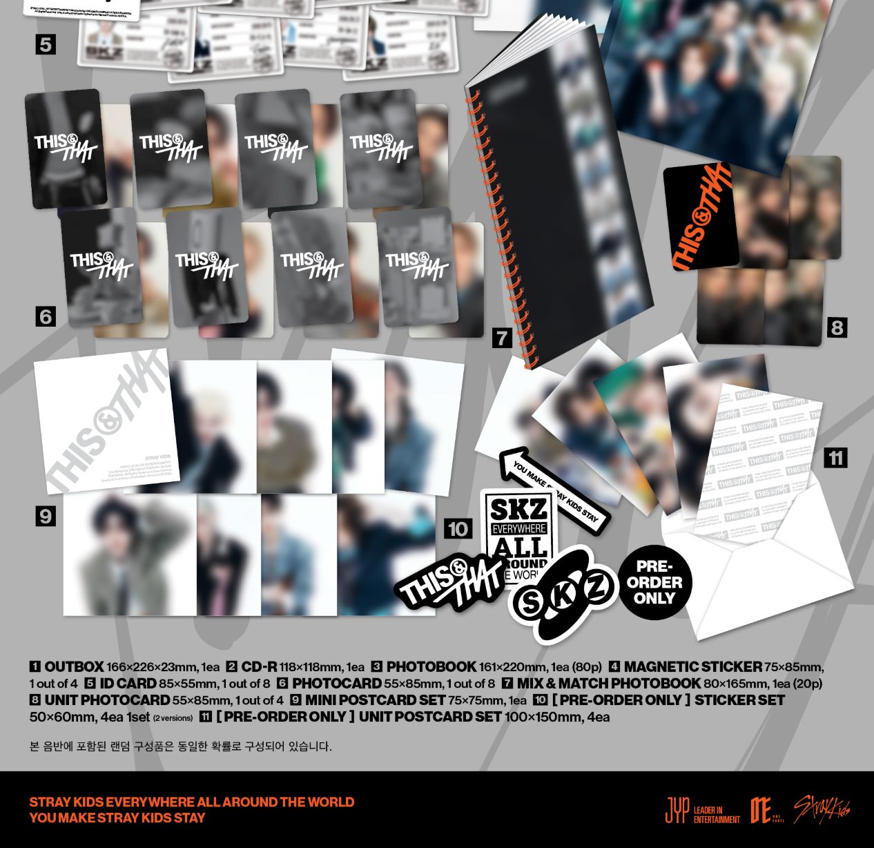 STRAY KIDS - THIS & THAT + Musickorea Gift Nolae