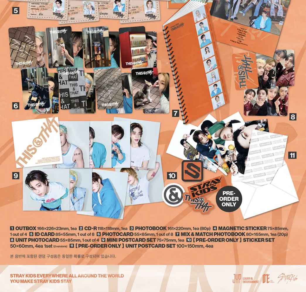 STRAY KIDS - THIS & THAT + Musickorea Gift Nolae