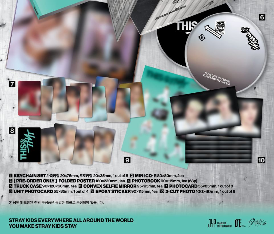 STRAY KIDS - THIS & THAT (TRUCK VER.) (LIMITED) + Apple Music Gift Nolae