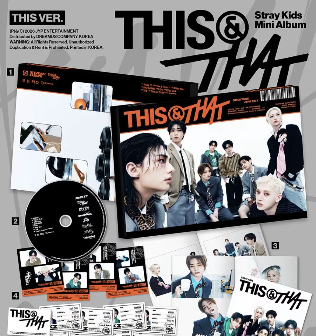 STRAY KIDS - THIS & THAT + YES24 Gift Nolae