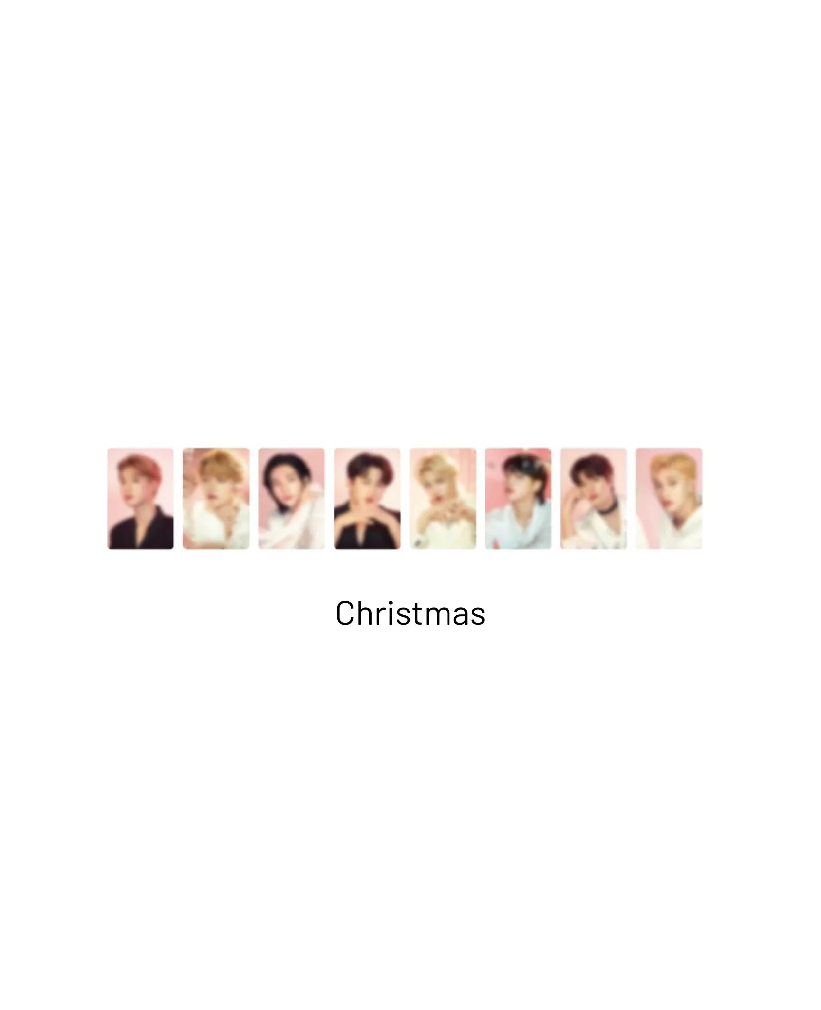 STRAY KIDS X NACIFIC - PHOTOCARD (CHRISTMAS) Nolae