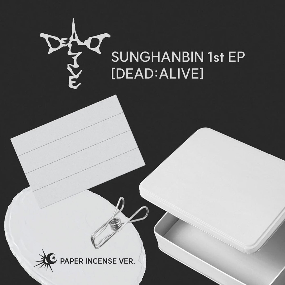 SUNG HANBIN (ZB1) - DEAD:ALIVE (PAPER INCENSE VER.) Nolae
