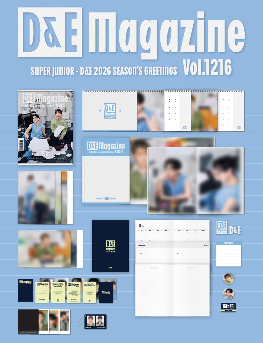 SUPER JUNIOR - D&E - 2026 SEASON'S GREETINGS (MAGAZINE VOL.1216) Nolae