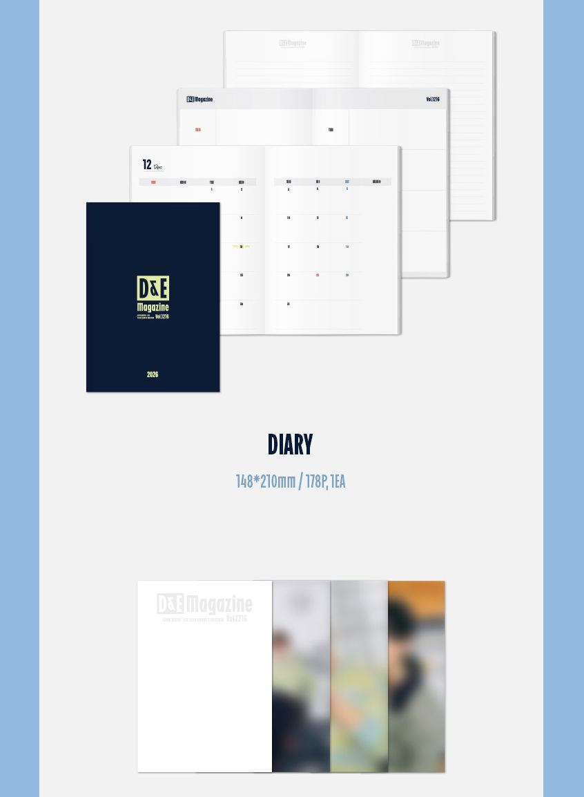 SUPER JUNIOR - D&E - 2026 SEASON'S GREETINGS (MAGAZINE VOL.1216) Nolae
