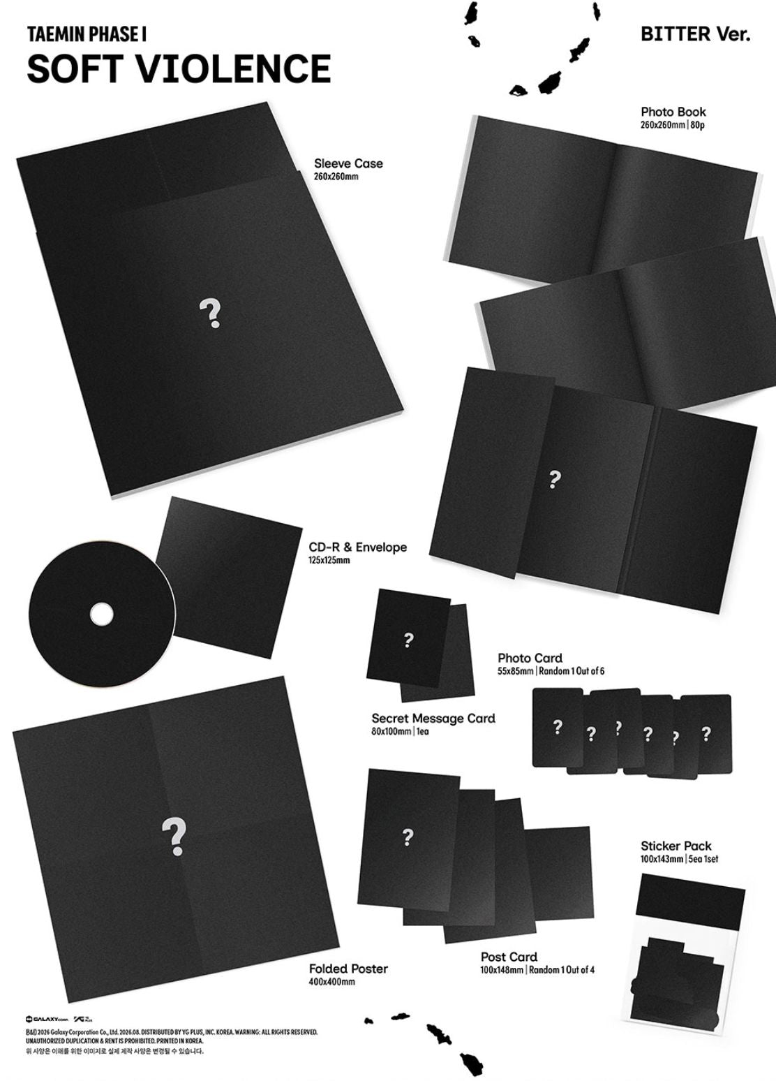 TAEMIN (SHINEE) - PHASE 1 : SOFT VIOLENCE (PHOTO BOOK VER.) Nolae