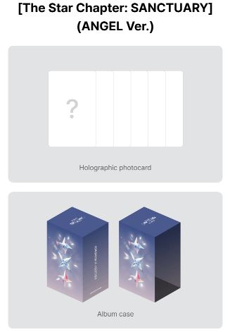 TOMORROW X TOGETHER (TXT) - SANCTUARY (ANGEL VER.) SET + WEVERSE GIFT Nolae