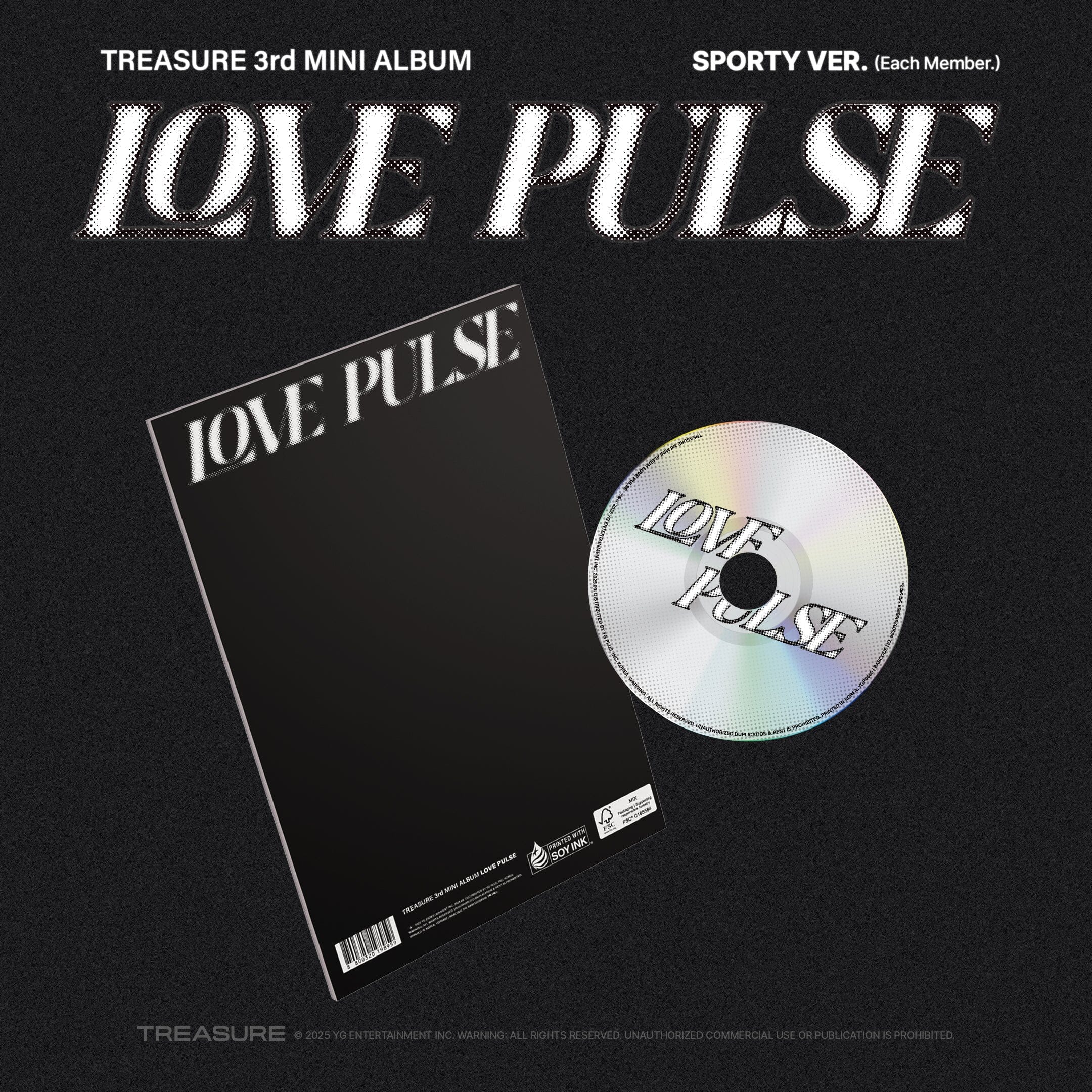 TREASURE - LOVE PULSE (SPORTY VER.) Nolae