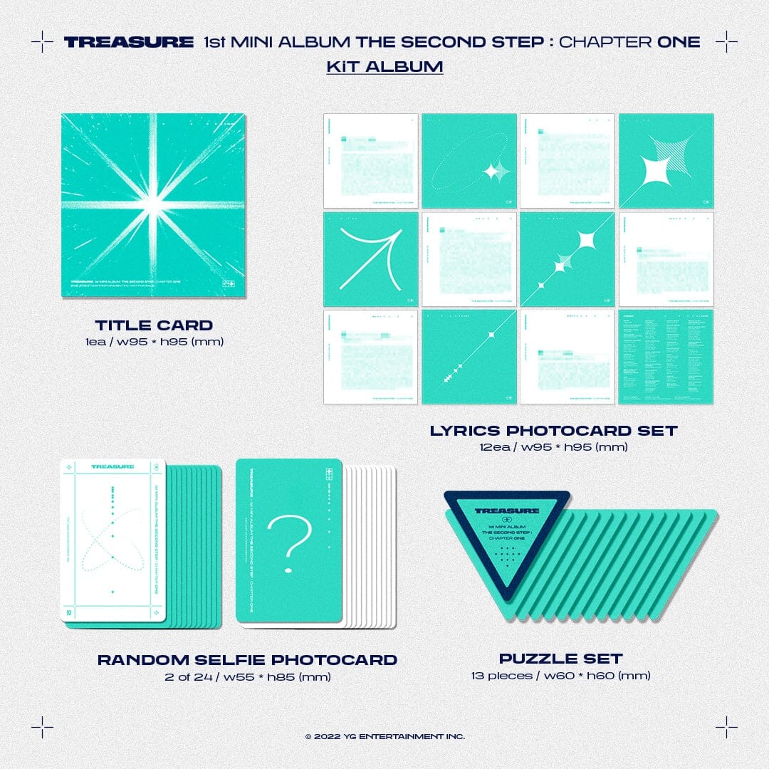 TREASURE - THE SECOND STEP : CHAPTER ONE (Kit Album) Nolae