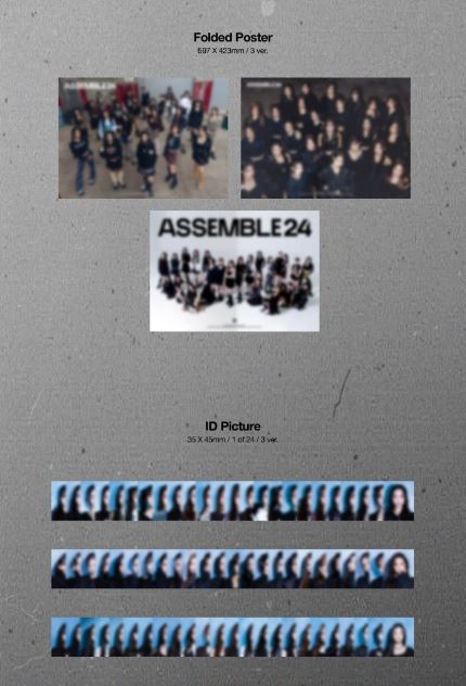 TRIPLES - ASSEMBLE24 (1ST FULL ALBUM) LUCKY DRAW Nolae