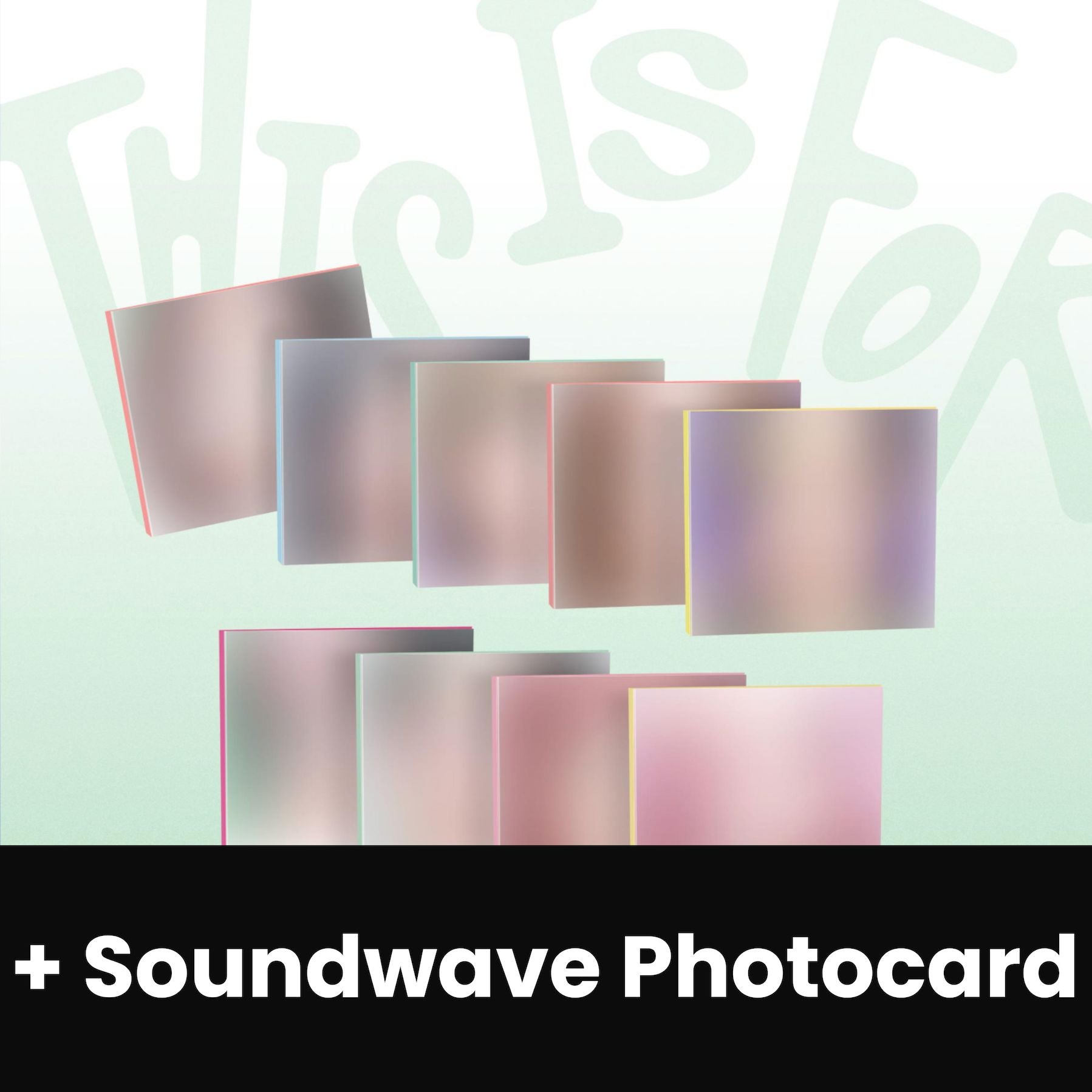 TWICE - THIS IS FOR (DIGIPACK VER.) + Soundwave Photocard Nolae
