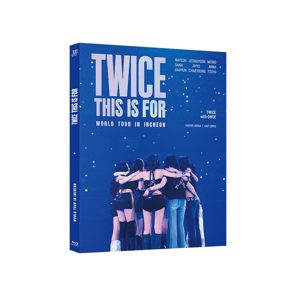 TWICE - 'THIS IS FOR' WORLD TOUR IN INCHEON (DVD & BLU-RAY) + Original Ticket Nolae