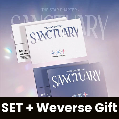 TXT - SANCTUARY (WEVERSE ALBUMS VER.) SET + Weverse Gift Nolae