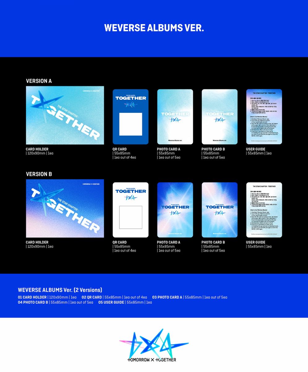 TXT - THE STAR CHAPTER: TOGETHER (WEVERSE ALBUMS VER.) Nolae