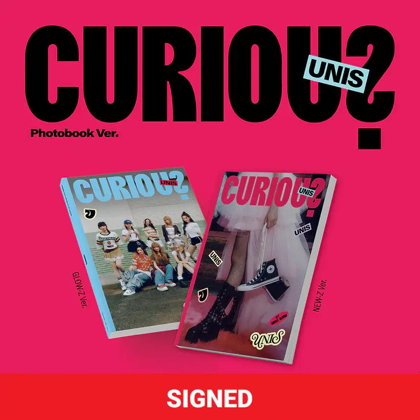 UNIS - CURIOUS (PHOTOBOOK VER.) SIGNED Nolae