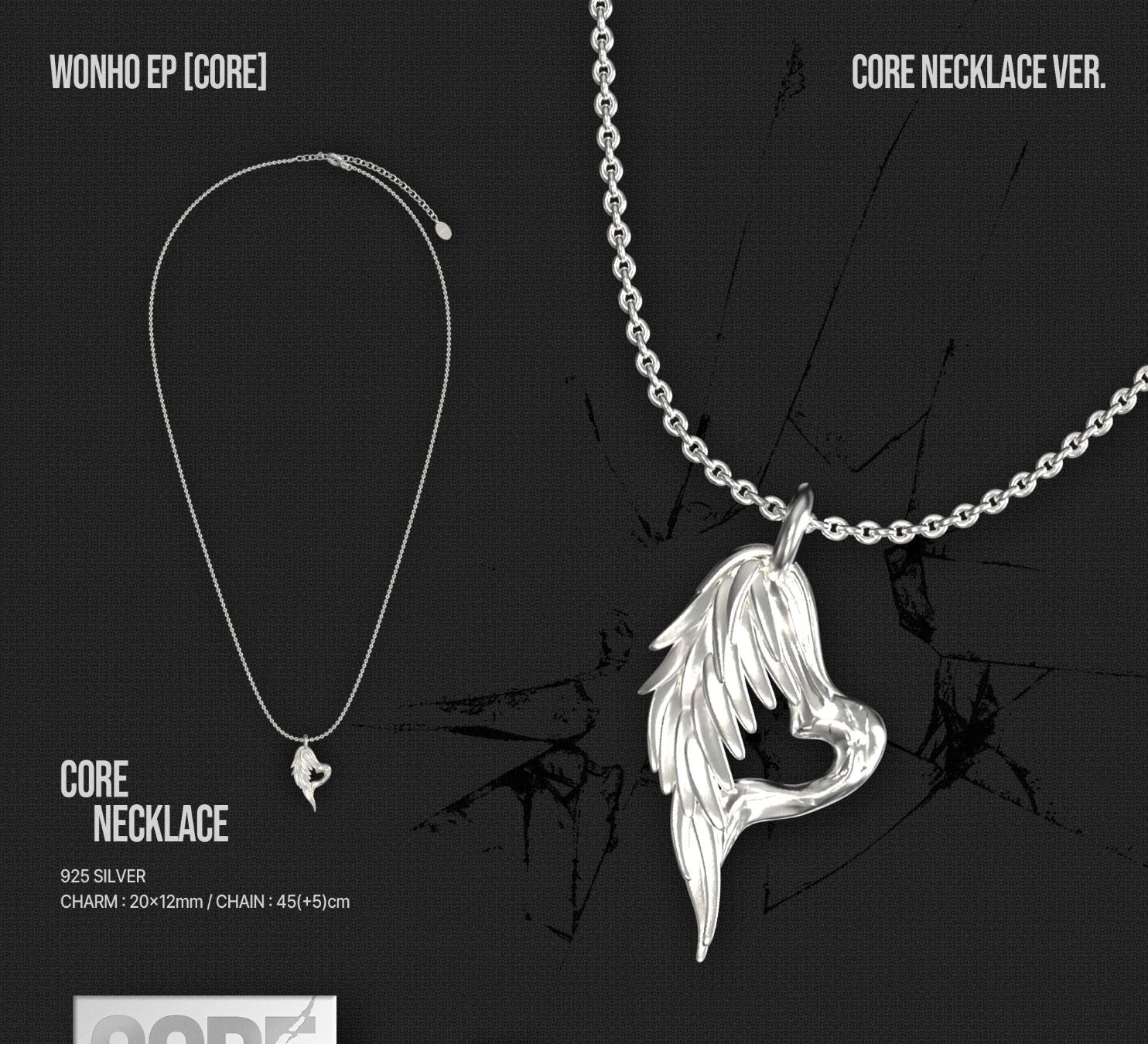 WONHO - CORE (CORE NECKLACE VER.) Nolae