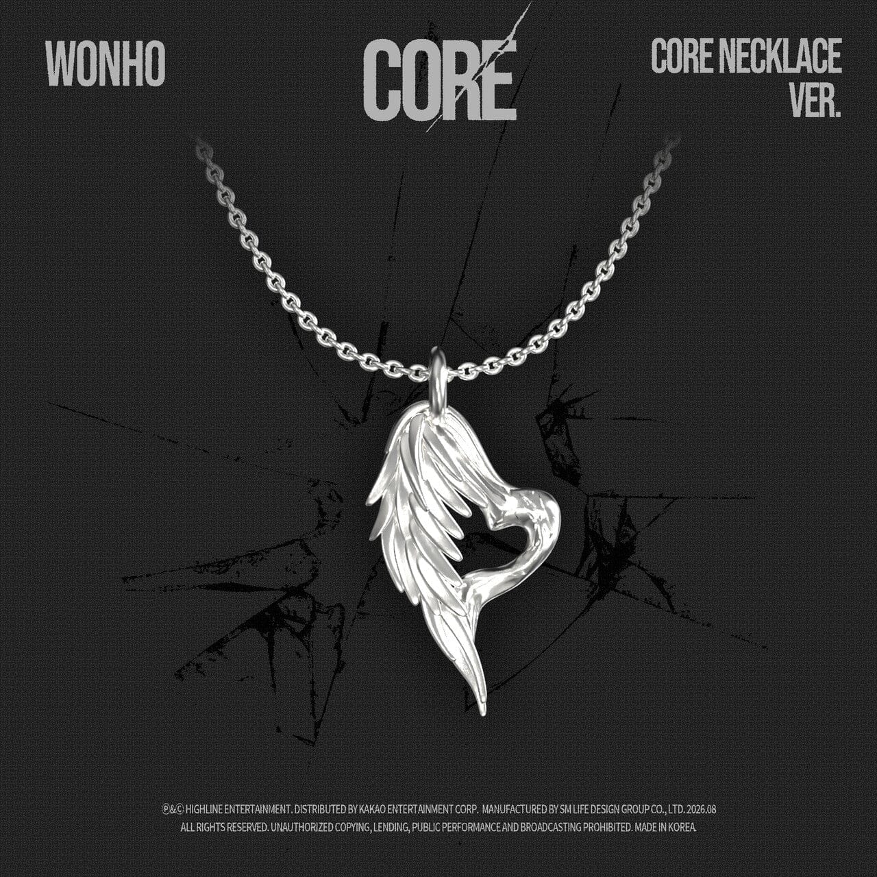 WONHO - CORE (CORE NECKLACE VER.) Nolae