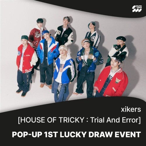 XIKERS - HOUSE OF TRICKY : TRIAL AND ERROR (3RD MINI ALBUM) LUCKY DRAW Nolae