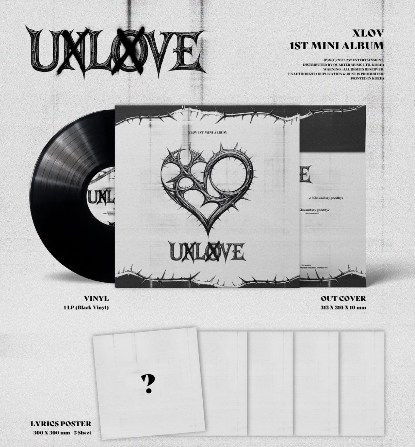 XLOV - UXLXVE (LP) Nolae