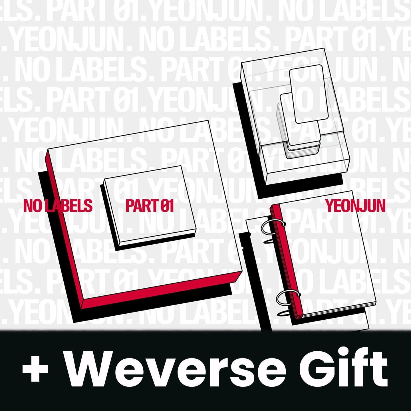 YEONJUN (TXT) - NO LABELS: PART 01 + Weverse Gift Nolae