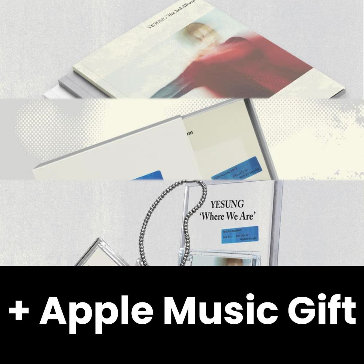 YESUNG (SUPER JUNIOR) - WHERE WE ARE SET + Apple Music Gift Nolae