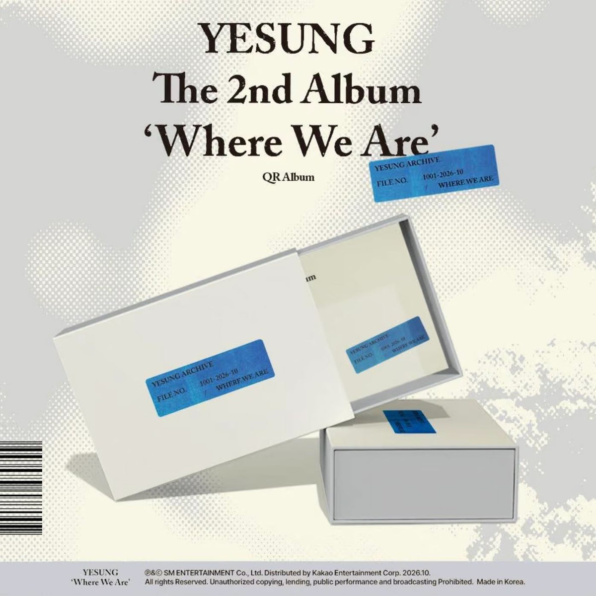 YESUNG (SUPER JUNIOR) - WHERE WE ARE (SMART ALBUM) Nolae