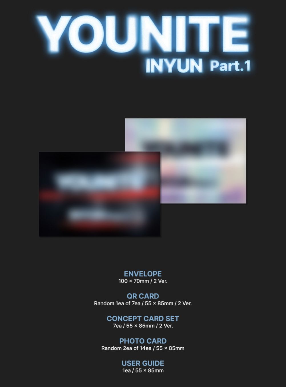 YOUNITE - INYUN PART.1 (POCA ALBUM) Nolae