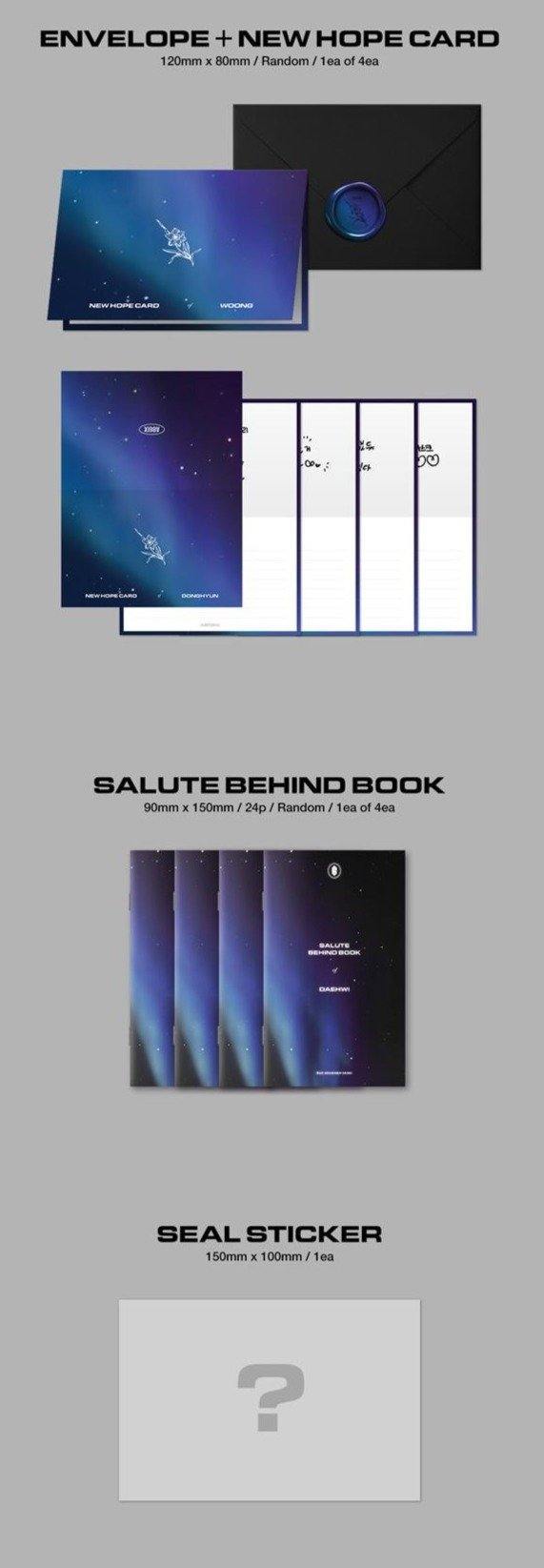 AB6IX - 3RD EP REPACKAGE [SALUTE : A NEW HOPE] (NEW / Hope Ver.)