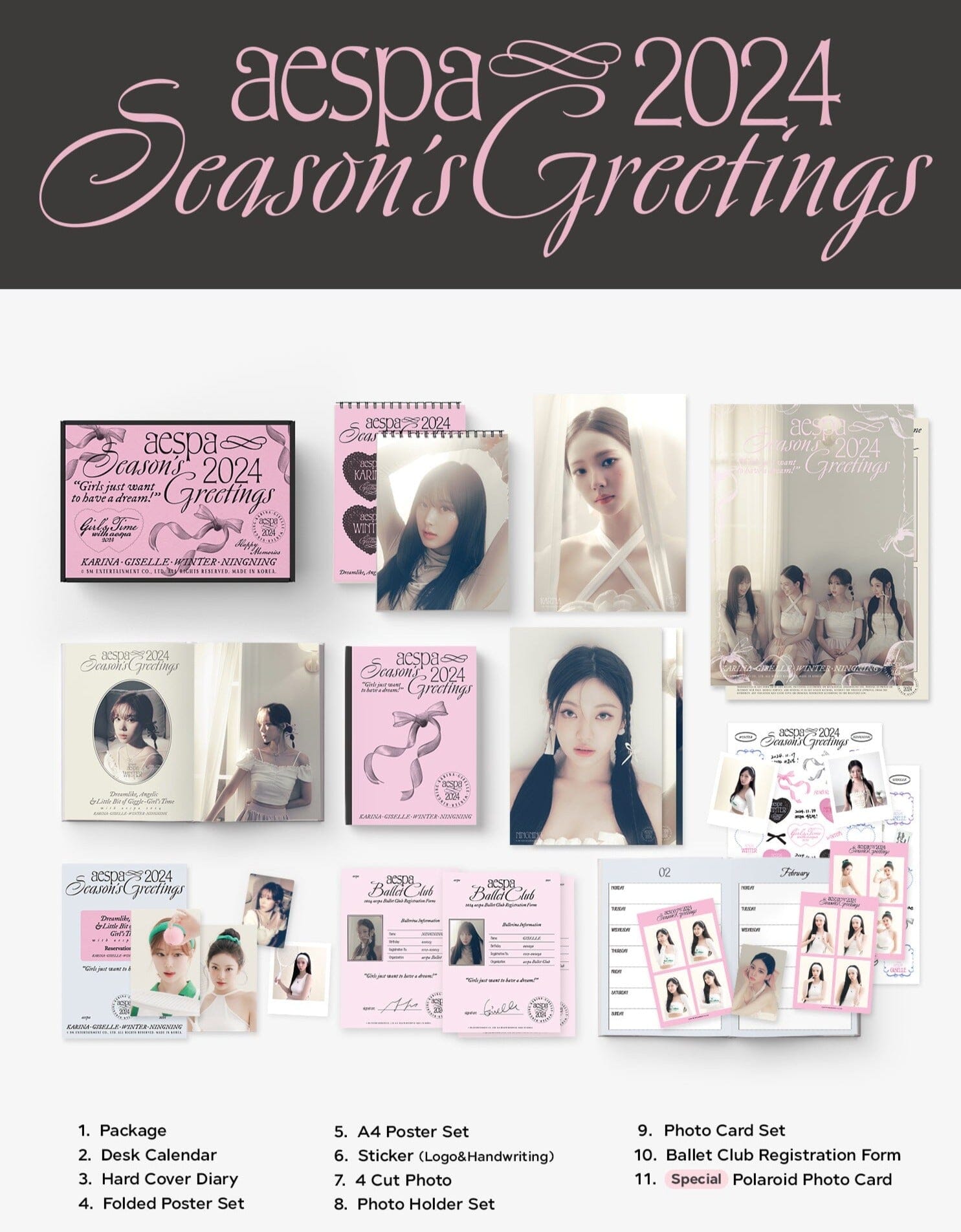 AESPA - 2024 SEASON'S GREETINGS Nolae Kpop