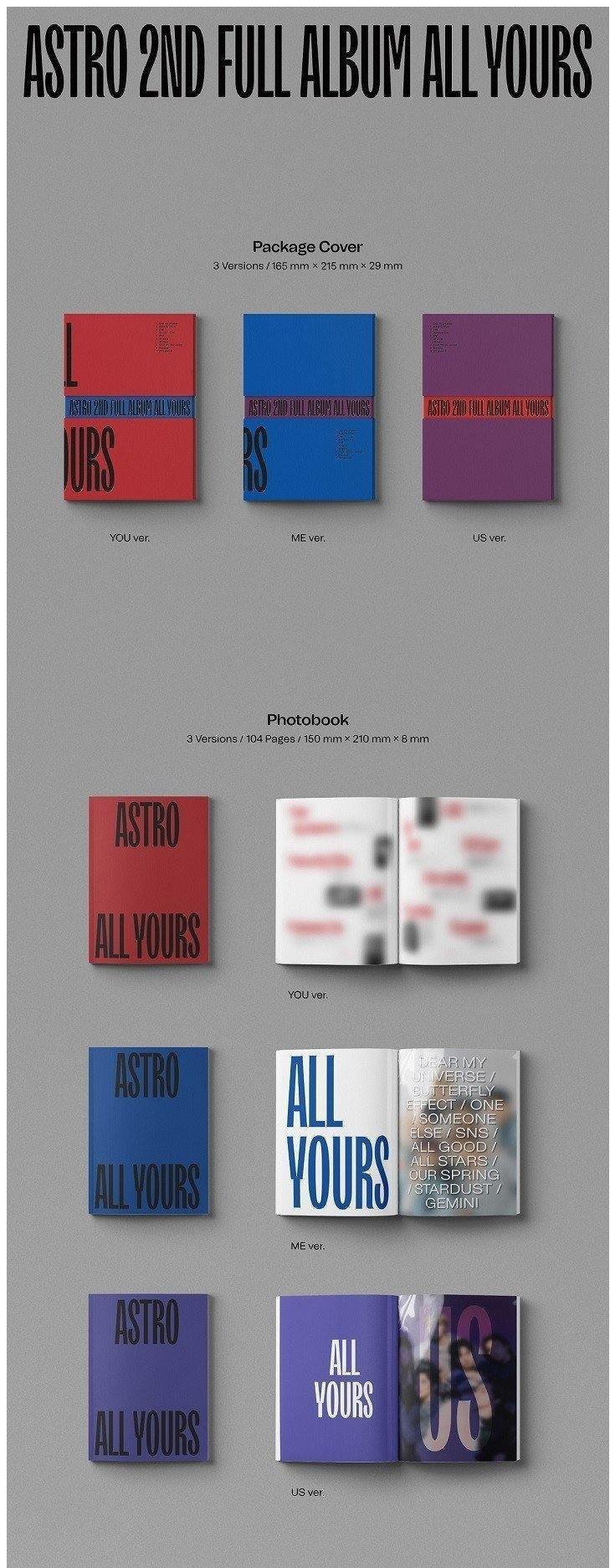 ASTRO - Vol.2 [All Yours] – Pre-Order