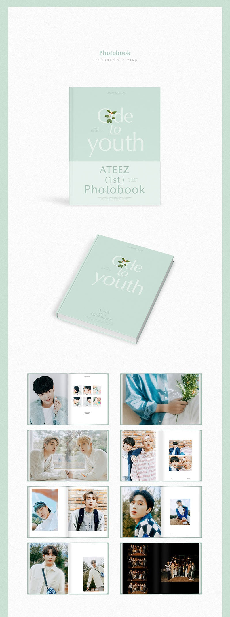 ATEEZ - 1st Photobook [ODE TO YOUTH]