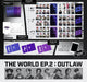 ATEEZ - THE WORLD EP.2 OUTLAW + Makestar Fotokarte Nolae Kpop