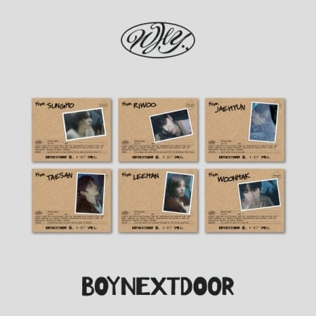 BOYNEXTDOOR - WHY.. (1ST EP ALBUM) LETTER VER. Nolae Kpop