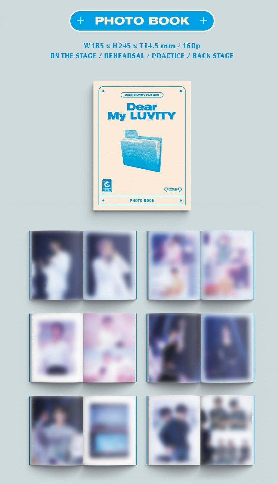 CRAVITY - 2023 CRAVITY FAN CON (Dear My LUVITY) DVD Nolae Kpop