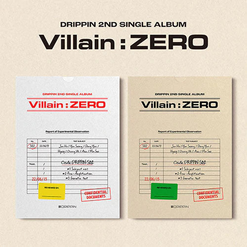 DRIPPIN - 2ND SINGLE ALBUM [VILLAIN ZERO] Nolae Kpop