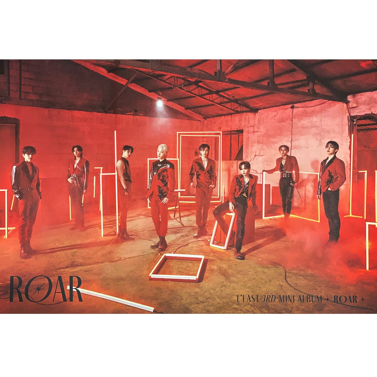 E’LAST - 3rd Mini [ROAR] - POSTER Nolae Kpop