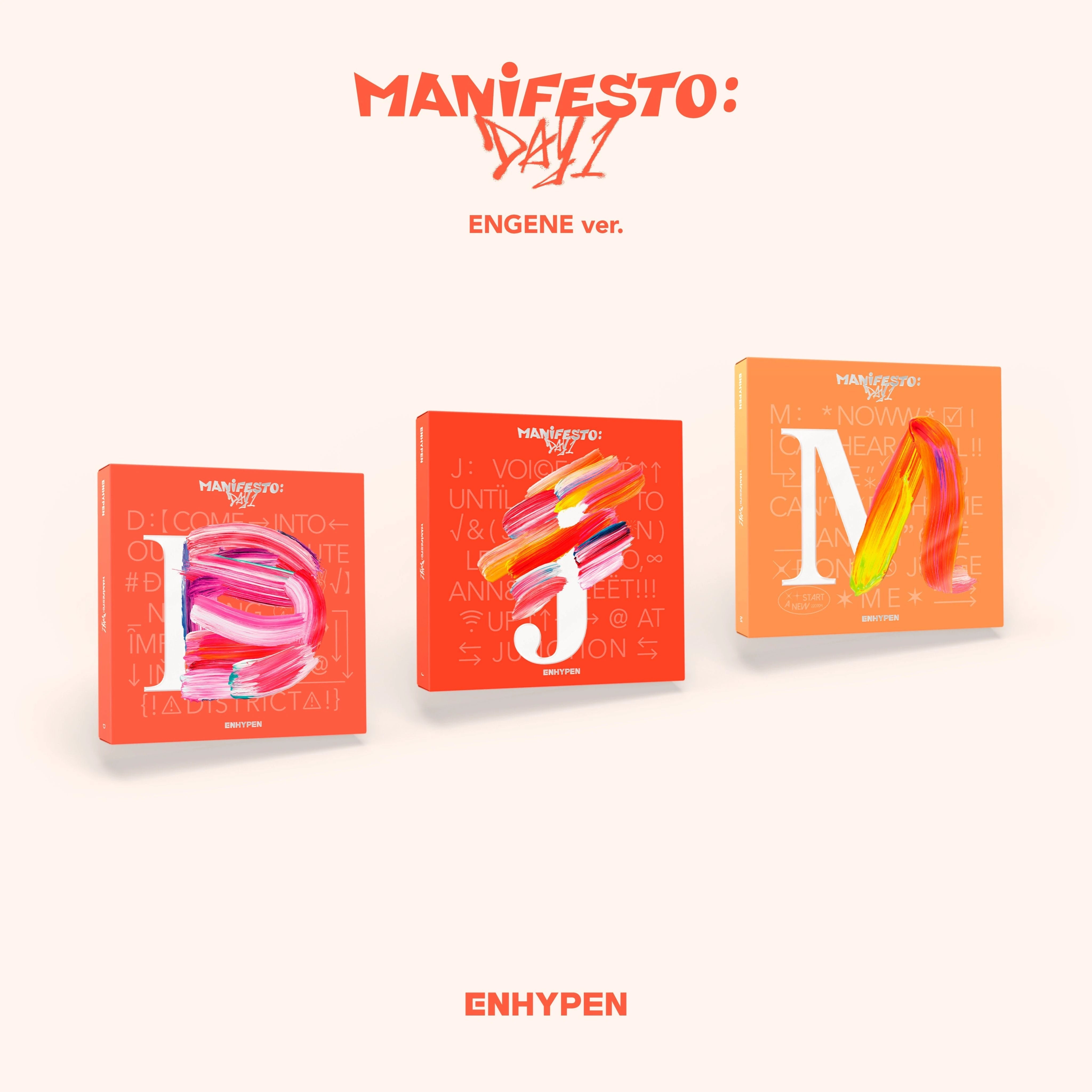 ENHYPEN - [MANIFESTO] : DAY 1 (WeVerse Edition) Nolae Kpop