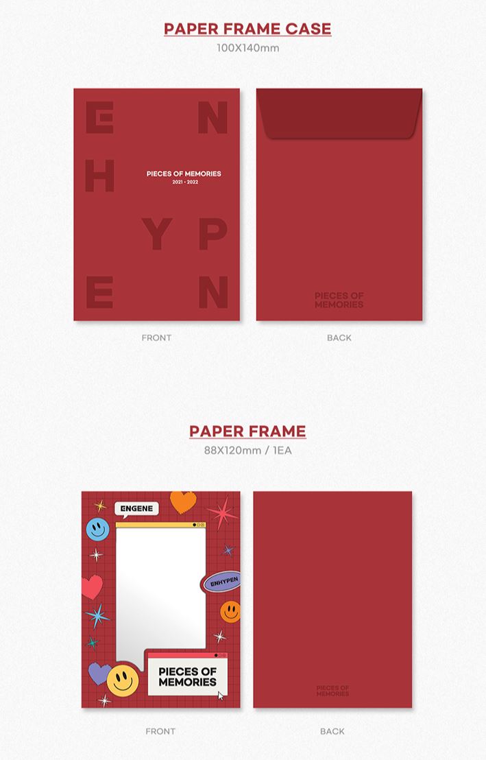 ENHYPEN - Memories : STEP2 DIGITAL CODE + PIECES OF MEMORIES [2021-2022] + Weverse Gift Nolae Kpop