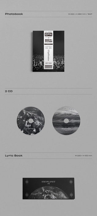 EXO - EXO PLANET #5 - EXPLORATION PHOTOBOOK & LIVE ALBUM (2CD)