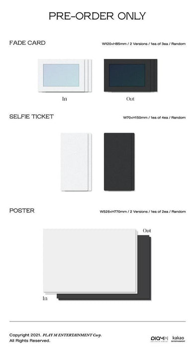 HAN SEUNG WOO - 2nd Mini [Fade] - Pre-Order