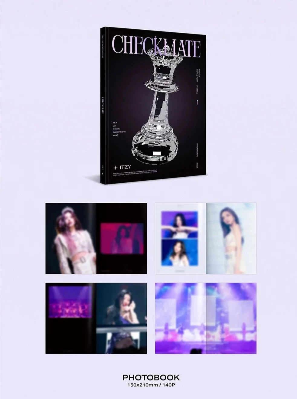 ITZY - 2022 ITZY 1ST WORLD TOUR - CHECKMATE IN SEOUL (DVD) Nolae Kpop