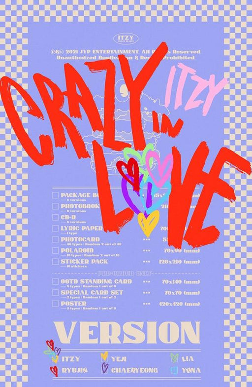 ITZY - The 1st Album [Crazy In Love]