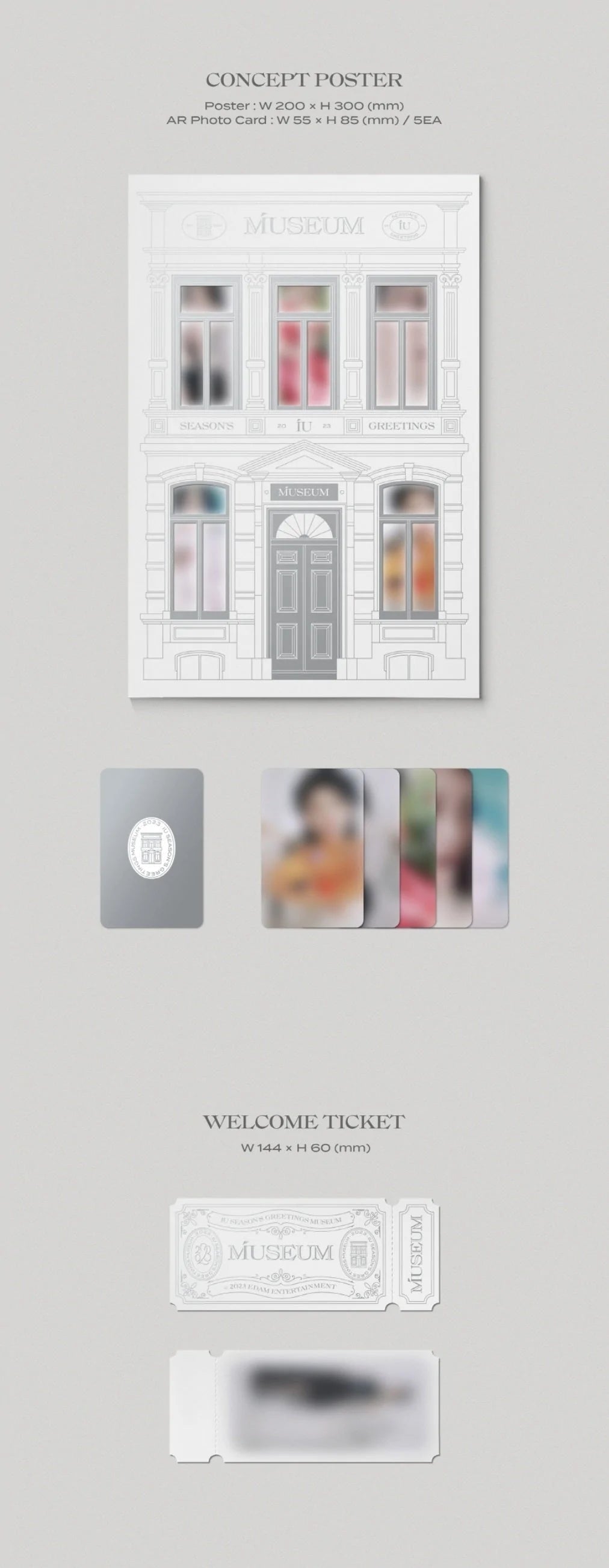 IU - 2023 SEASON'S GREETINGS "IU MUSEUM" Nolae Kpop