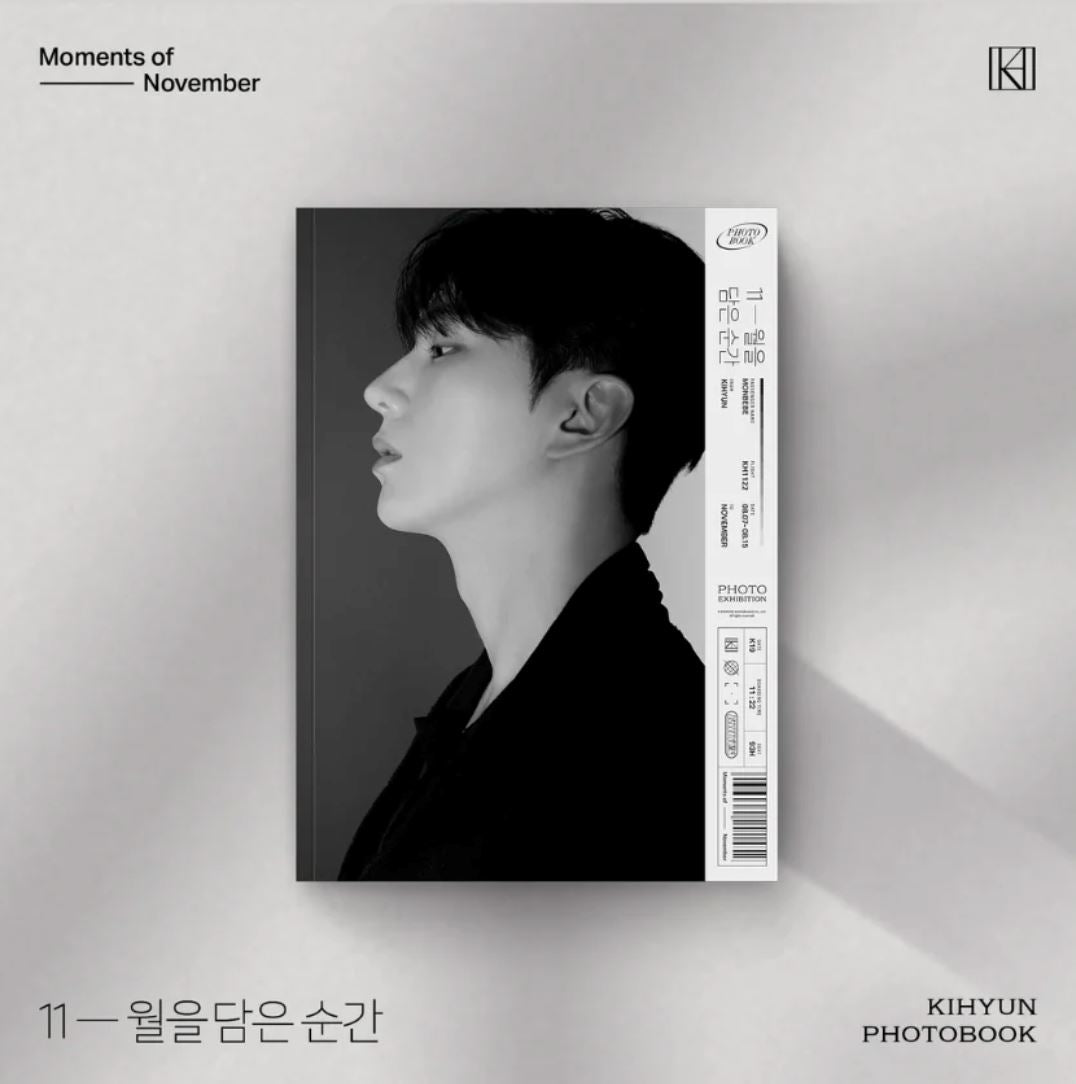 KIHYUN (MONSTA X) - MOMENTS OF NOVEMBER (PHOTO BOOK) Nolae Kpop