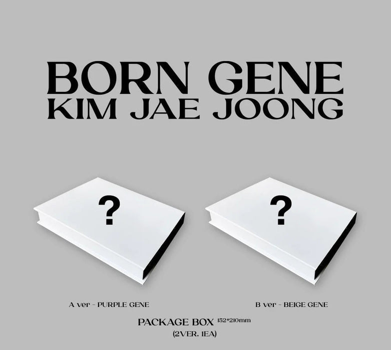 KIM JAEJOONG - BORN GENE (3RD FULL ALBUM) Nolae Kpop