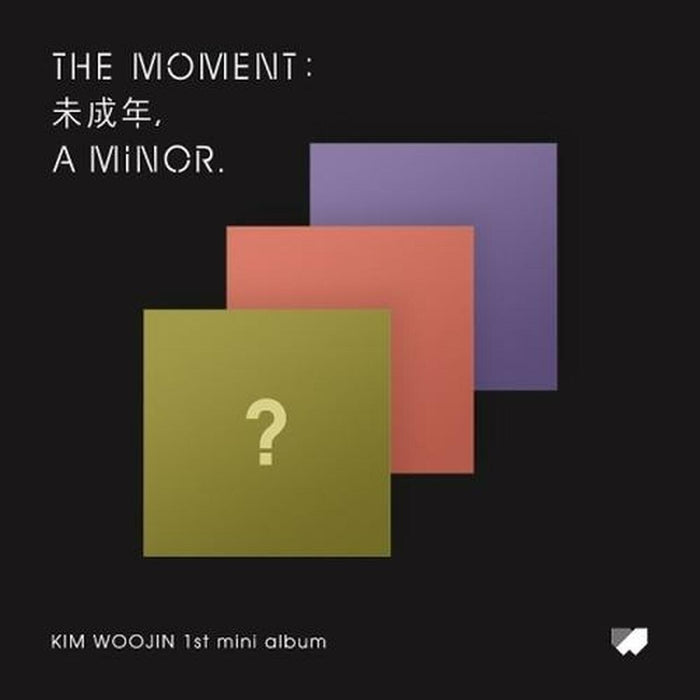KIM WOOJIN - 1st Mini [The moment : 未成年, A MINOR. ]