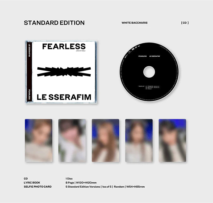 LE SSERAFIM - FEARLESS JAPAN (WeVerse 3 Ver. SET) Nolae Kpop