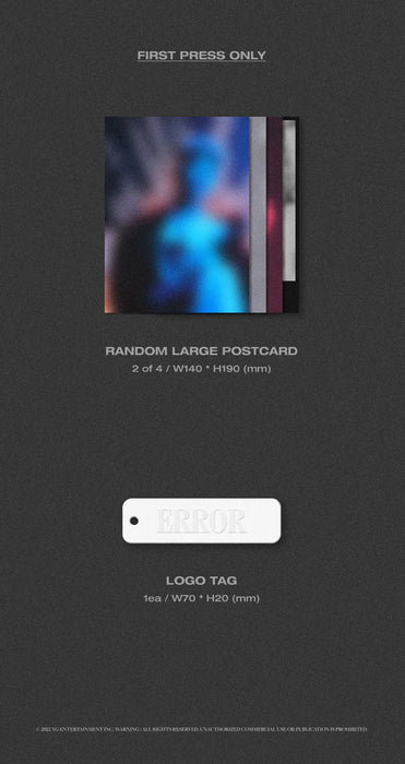 LEE CHANHYUK - ERROR (1ST SOLO ALBUM) Nolae Kpop