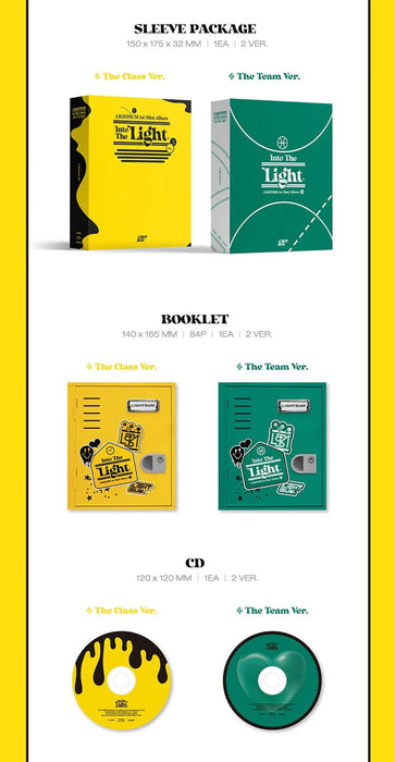 LIGHTSUM - 1ST MINI [Into The Light] Nolae Kpop