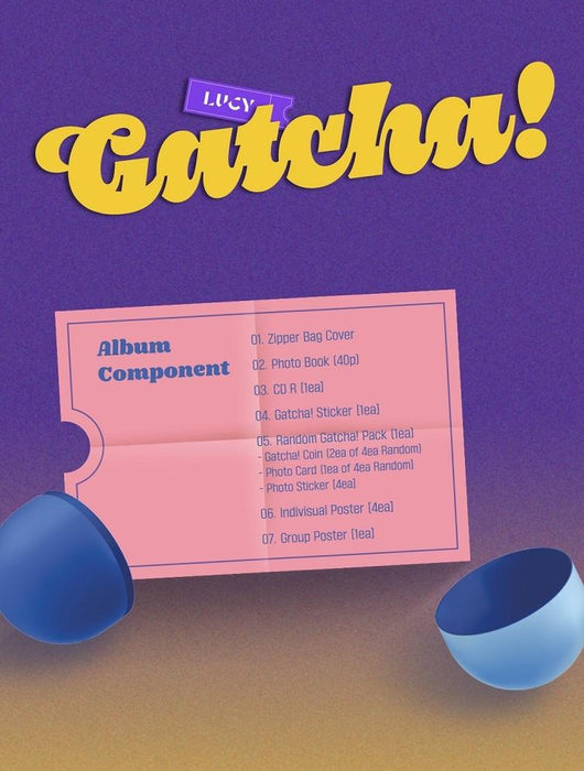 LUCY - 4th Single Album [GATCHA]